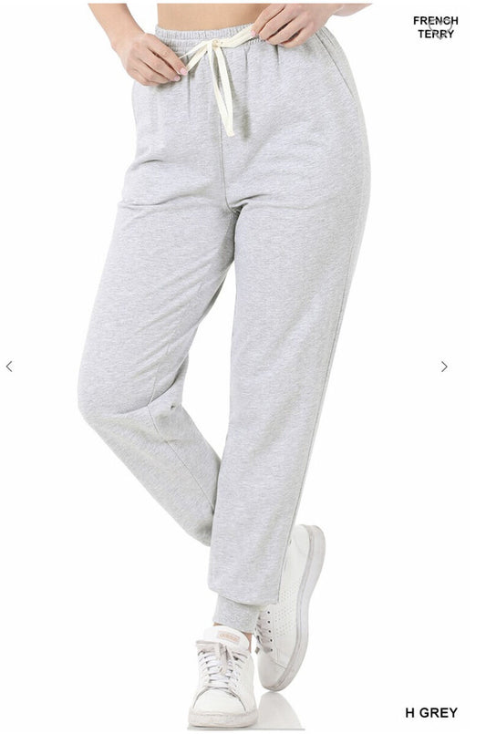 French Terry HighWaist Joggers