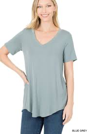 Short Sleeve V-Neck